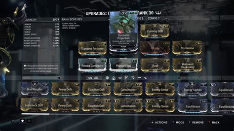 Featuring altered mod polarities for greater customization. . Oberon prime build